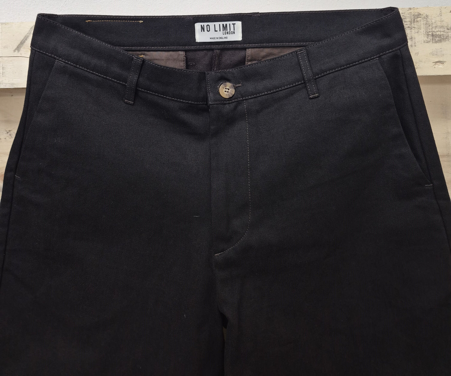 Men's Dark Chocolate Brown Baggy Barrow Jeans - 1015