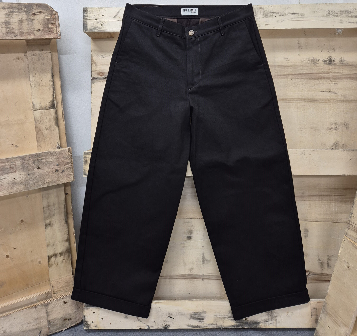 Men's Dark Chocolate Brown Baggy Barrow Jeans - 1015