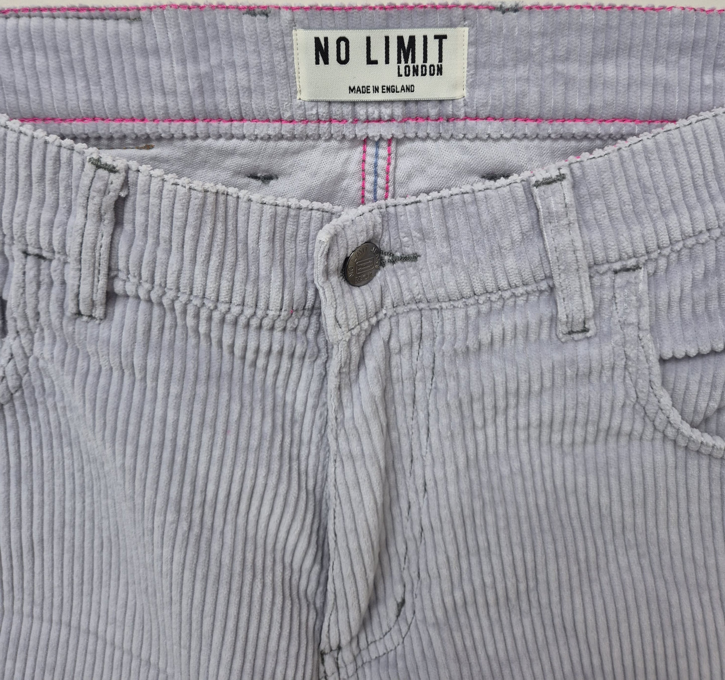 Sky Blue Baggy 24" Wye Been Blouson Carpenter Jumbo Cords - N128