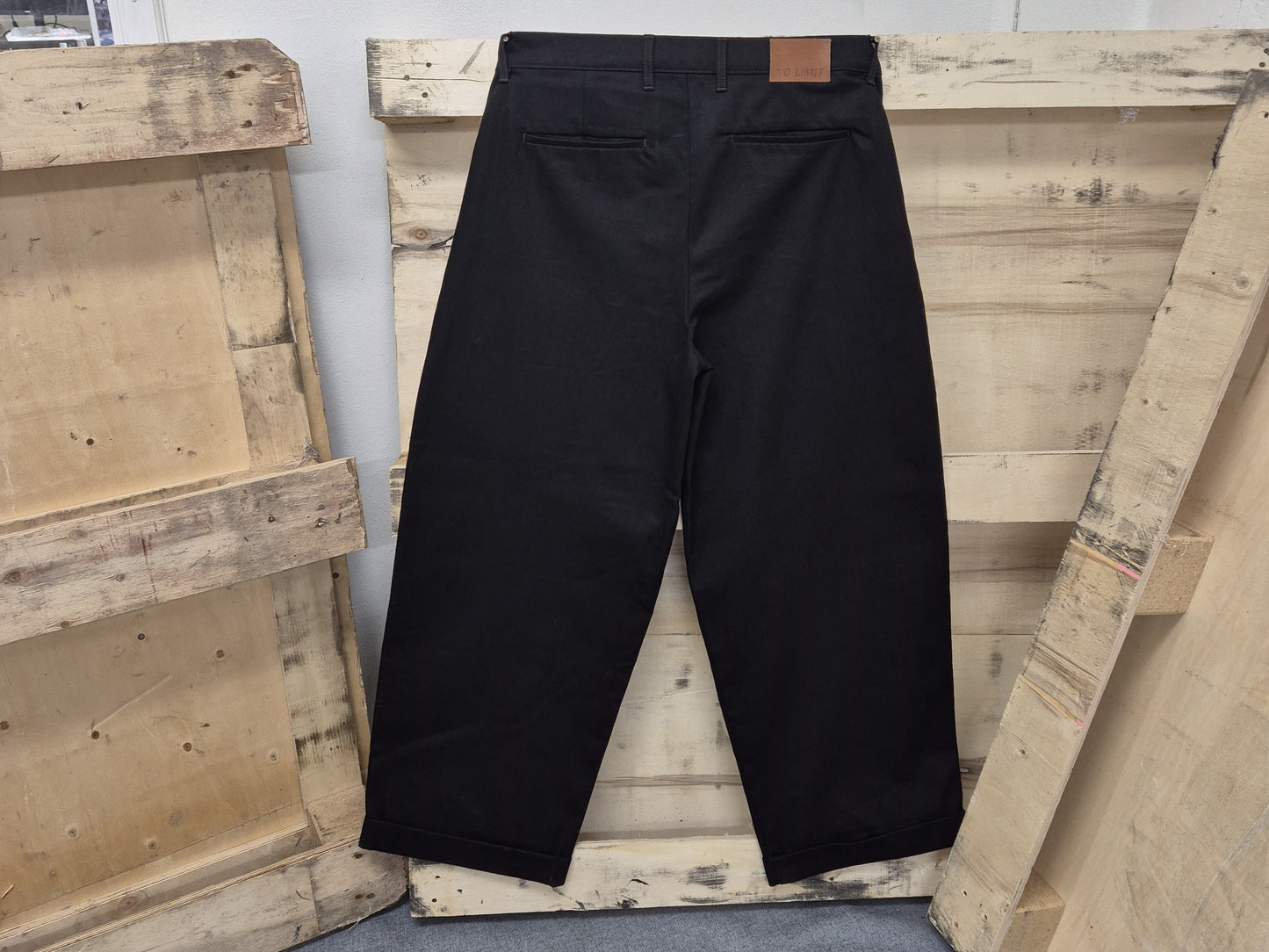 Men's Dark Chocolate Brown Baggy Barrow Jeans -  1015