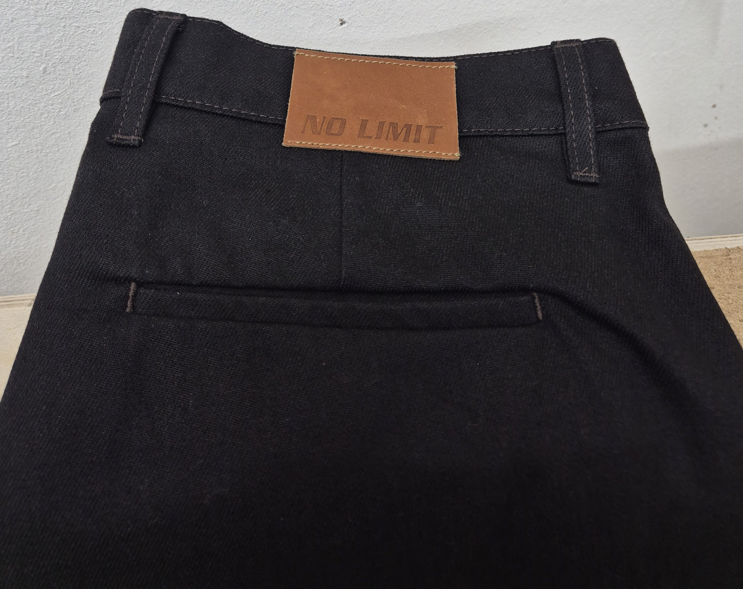 Men's Dark Chocolate Brown Baggy Barrow Jeans -  1015