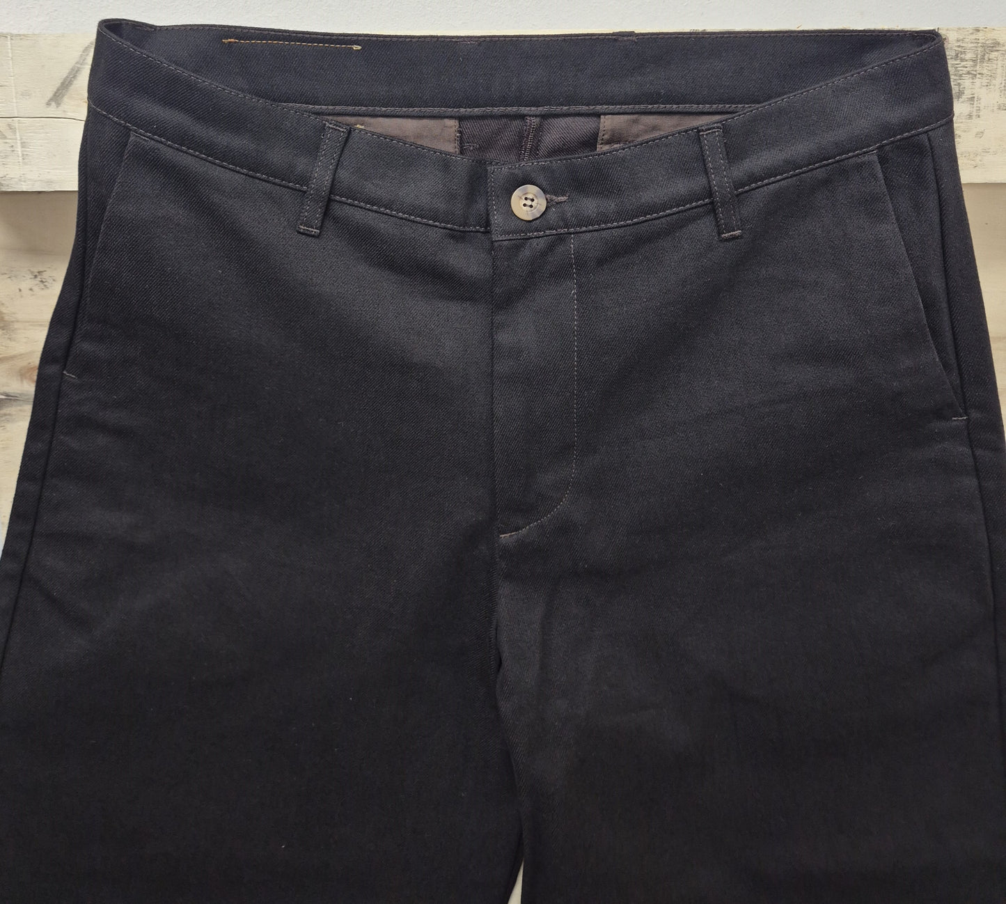 Men's Dark Chocolate Brown Baggy Barrow Jeans -  1015
