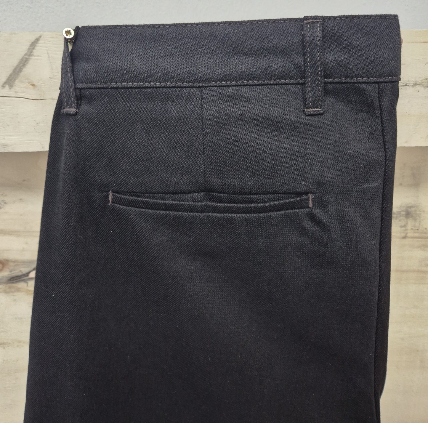 Men's Dark Chocolate Brown Baggy Barrow Jeans -  1015