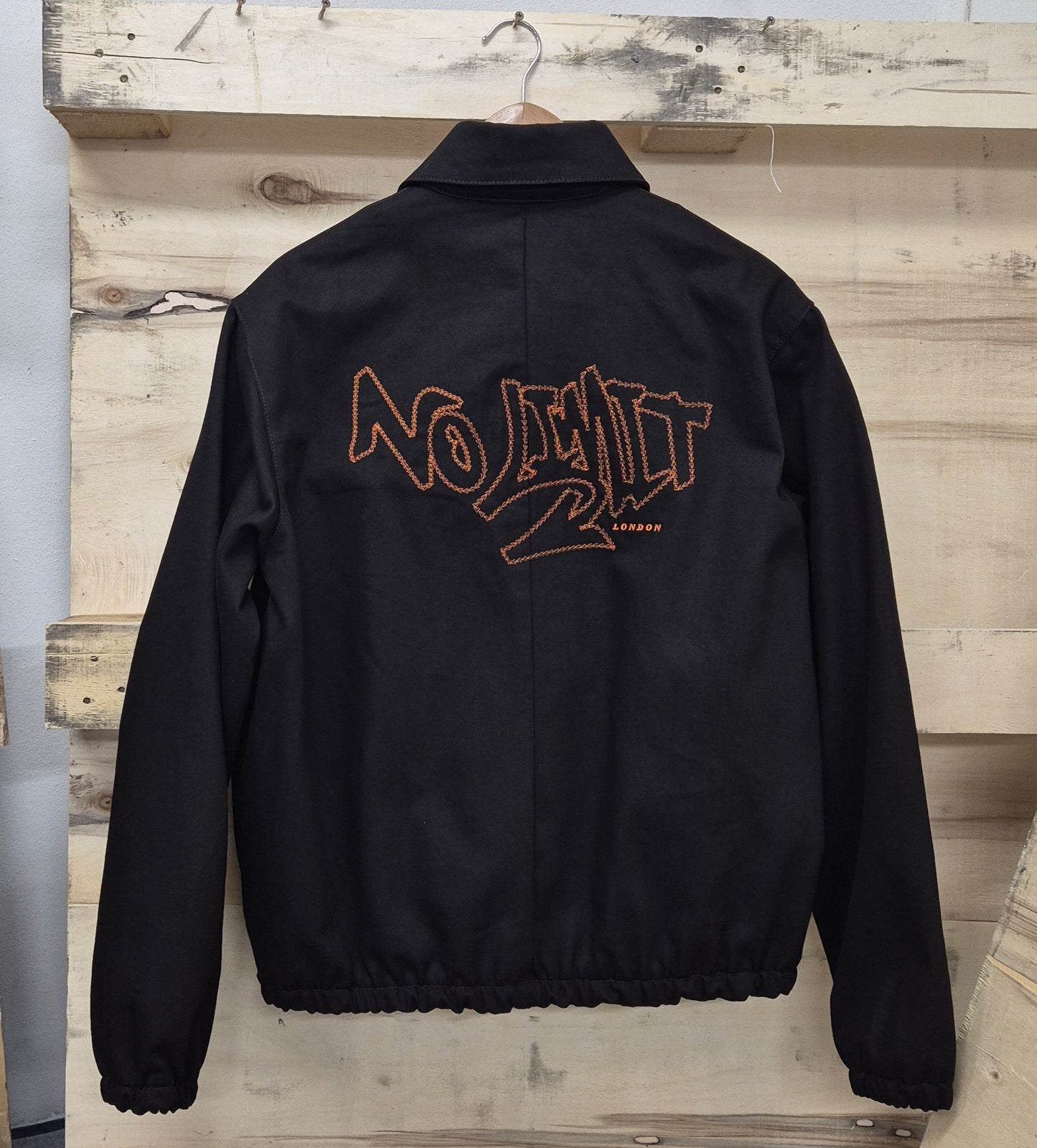 Dark Chocolate Brown Blouson Bomber lined Jacket