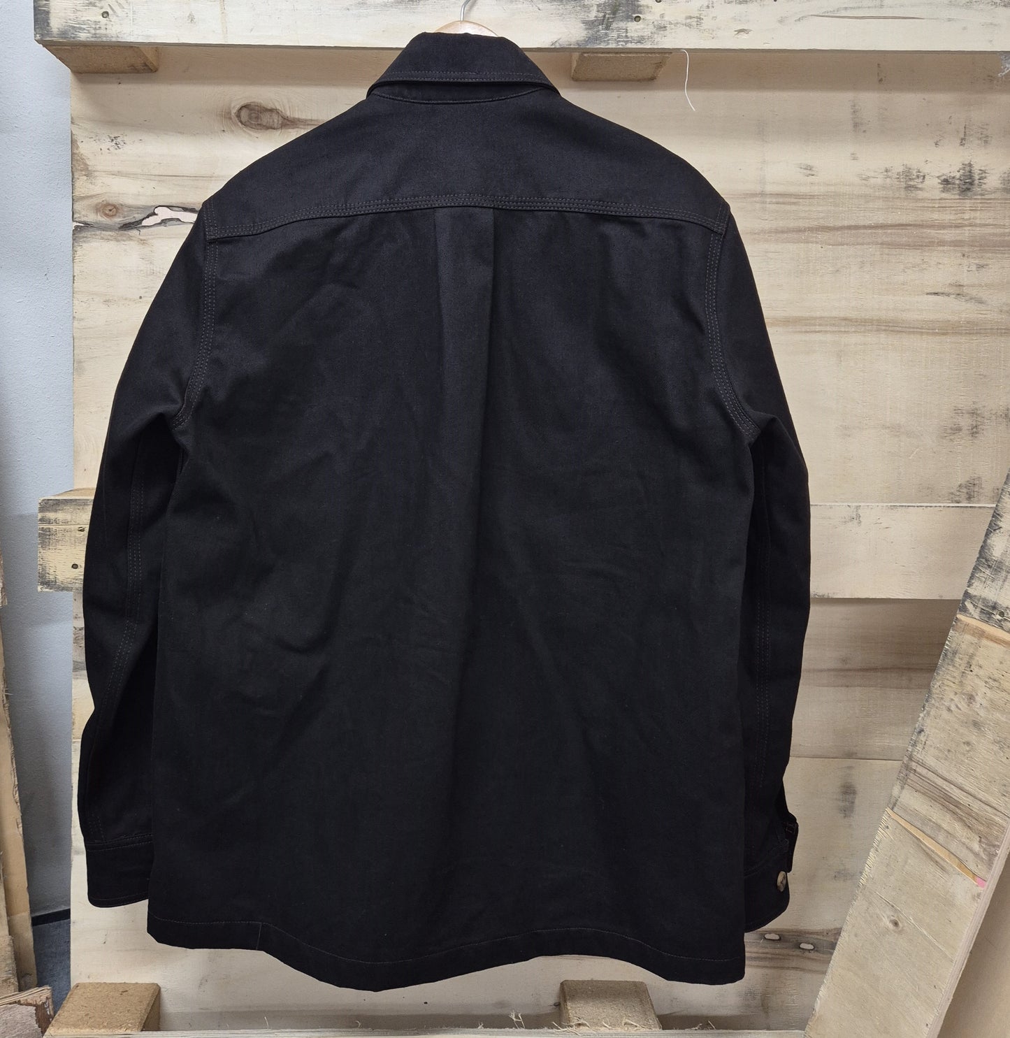 Dark Chocolate Brown Over Denim button Shirt