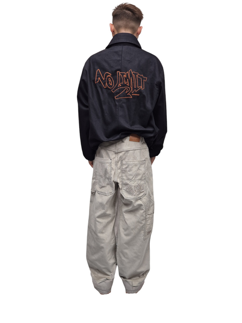 No limit London Baggy 24" Wide Leg N128 Carpenter Beige Cords No limit