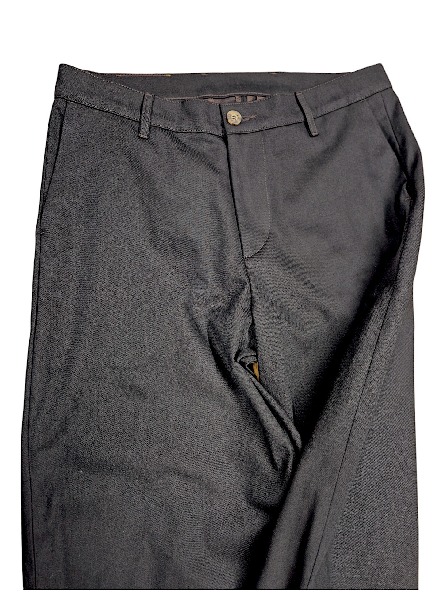 Men's Dark Chocolate Brown Baggy Barrow Jeans -  1015