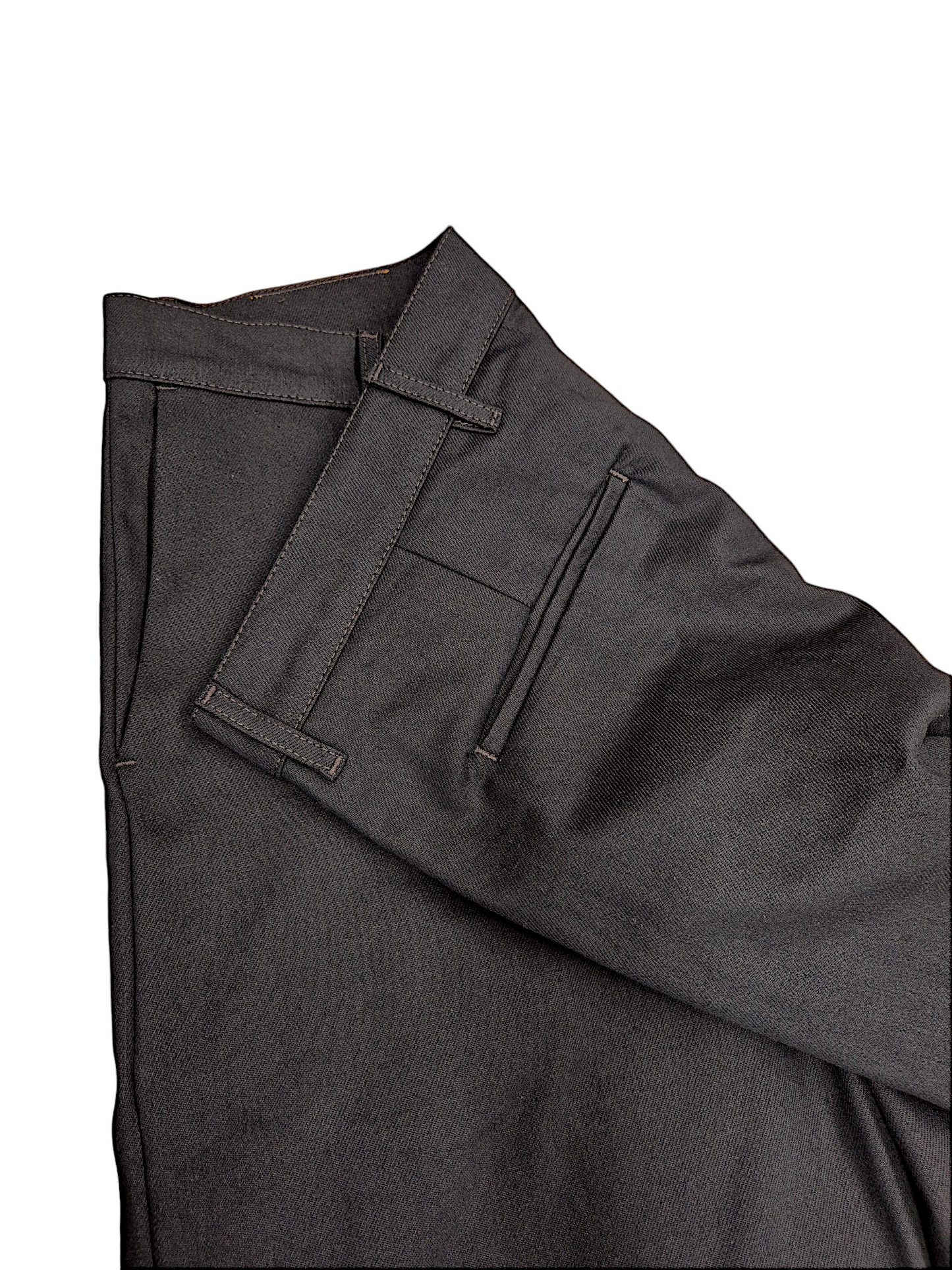 Men's Dark Chocolate Brown Baggy Barrow Jeans -  1015