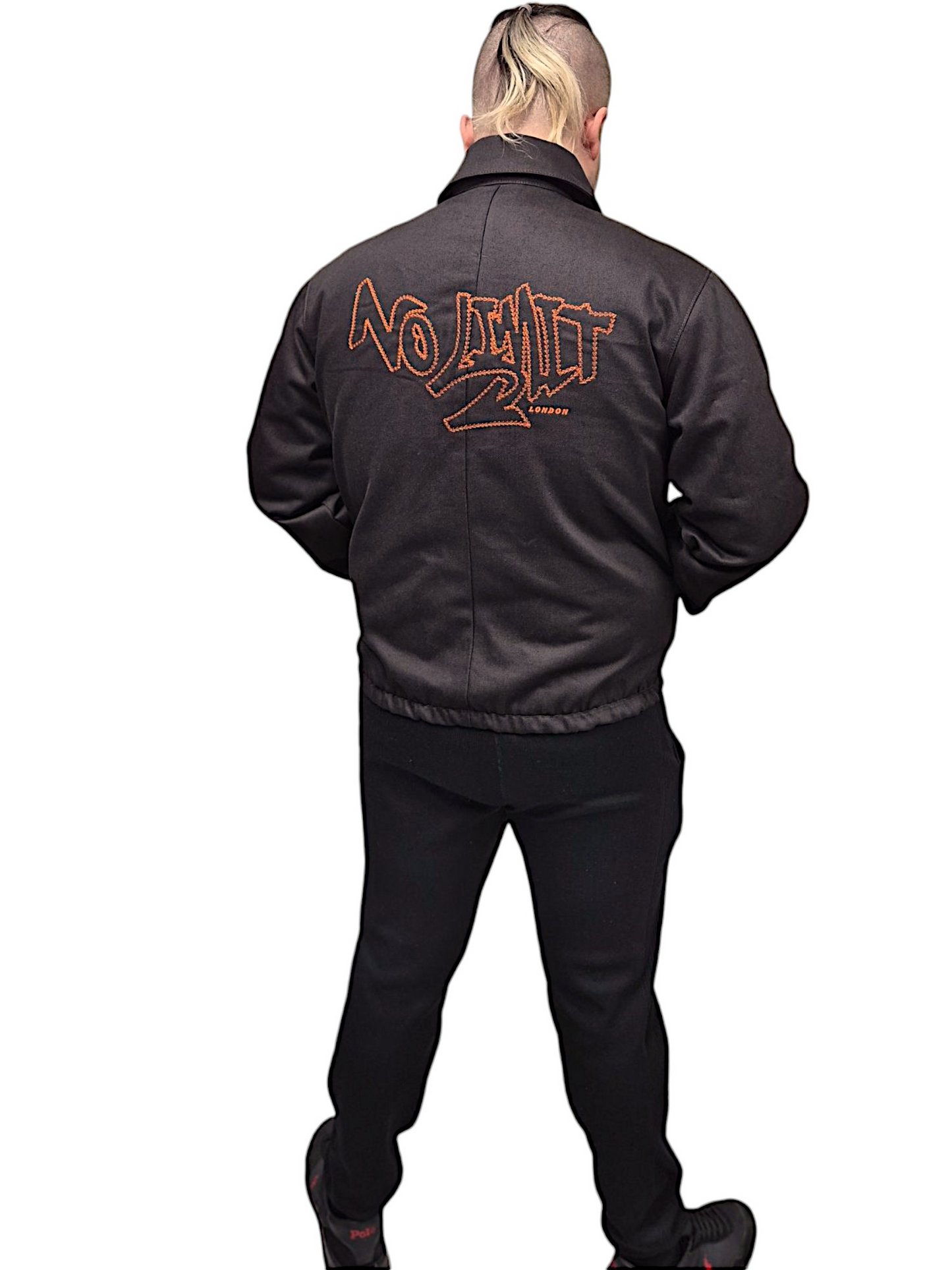 Dark Chocolate Brown Blouson Bomber lined Jacket